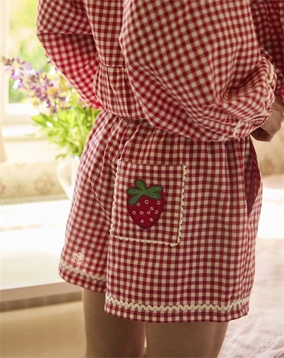 Sissel Edelbo - Bobbie Shorts - Red Checks 